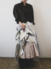 Load image into Gallery viewer, The Victorian like skirt in Sci-Fi silver
