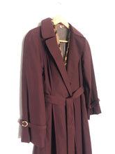 Load image into Gallery viewer, The wine red 2-way trenchcoat
