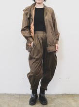 Load image into Gallery viewer, The 80s shiny mud pants suit
