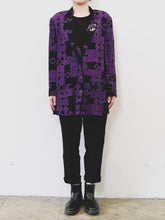 Load image into Gallery viewer, The 80s purple blouson
