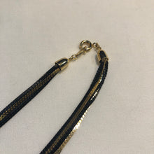 Load image into Gallery viewer, The gold/black multi chain necklace
