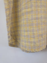 Load image into Gallery viewer, The yellow beige unisex linen shirt
