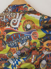 Load image into Gallery viewer, The shiny colorful 70s blouse
