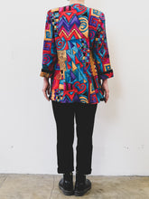 Load image into Gallery viewer, The colorful 80s blazer jacket
