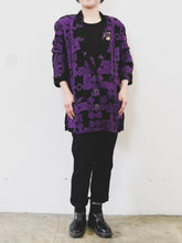 Load image into Gallery viewer, The 80s purple blouson
