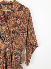 Load image into Gallery viewer, The 80s designer silk dress
