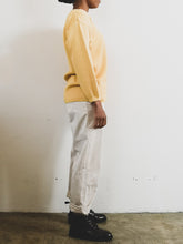 Load image into Gallery viewer, The creamy yellow knit jacket
