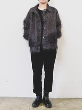 Load image into Gallery viewer, The grey metallic lurex fringe jacket
