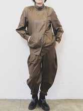 Load image into Gallery viewer, The 80s shiny mud pants suit
