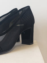 Load image into Gallery viewer, The 90s/2000s black mesh pumps
