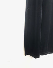 Load image into Gallery viewer, The black vintage velvet maxi dress
