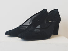 Load image into Gallery viewer, The 90s/2000s black mesh pumps
