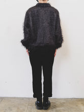 Load image into Gallery viewer, The grey metallic lurex fringe jacket
