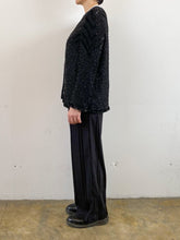 Load image into Gallery viewer, The black sequin &amp; beads jacket
