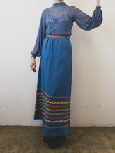 Load image into Gallery viewer, The 70s hand made maxi skirt
