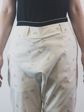 Load image into Gallery viewer, The white pants suit with stitching
