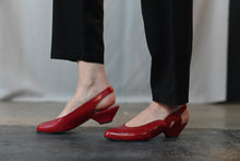 Load image into Gallery viewer, The lipstick red vintage shoes
