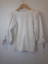 Load image into Gallery viewer, The white crochet cotton top
