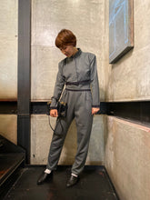 Load image into Gallery viewer, The 80s UK grey top/pants set
