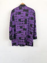 Load image into Gallery viewer, The 80s purple blouson
