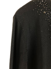 Load image into Gallery viewer, The black beads cardigan
