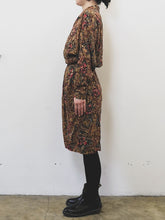 Load image into Gallery viewer, The 80s designer silk dress
