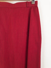 Load image into Gallery viewer, The 70s vintage red designer skirt
