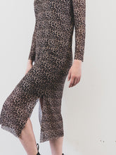 Load image into Gallery viewer, The animal print mesh one-piece
