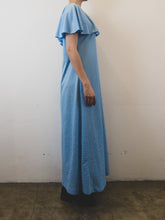 Load image into Gallery viewer, The 70s sky blue maxi one-piece
