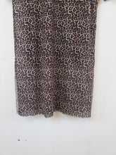 Load image into Gallery viewer, The animal print mesh one-piece
