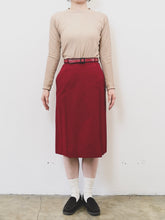 Load image into Gallery viewer, The 70s vintage red designer skirt
