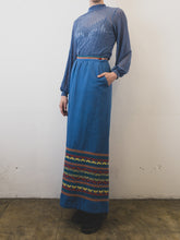 Load image into Gallery viewer, The 70s hand made maxi skirt
