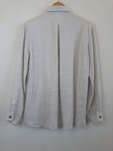 Load image into Gallery viewer, The grey/white linen Tracht top
