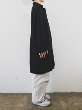 Load image into Gallery viewer, The long black Swedish linen jacket
