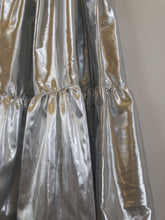 Load image into Gallery viewer, The Victorian like skirt in Sci-Fi silver
