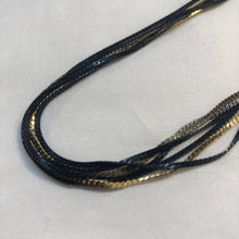 Load image into Gallery viewer, The gold/black multi chain necklace
