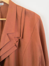 Load image into Gallery viewer, The 80s terra cotta blazer jacket
