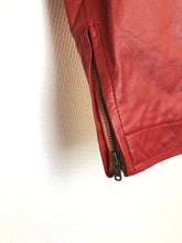 Load image into Gallery viewer, Vintage red leather top
