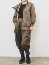 Load image into Gallery viewer, The 80s shiny mud pants suit
