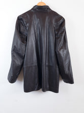 Load image into Gallery viewer, The 80s coffee brown leather jacket
