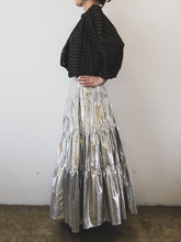 Load image into Gallery viewer, The Victorian like skirt in Sci-Fi silver
