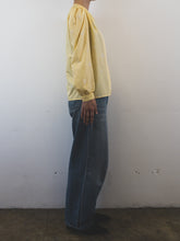 Load image into Gallery viewer, The pastel yellow vintage blouse
