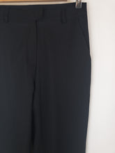 Load image into Gallery viewer, The black slacks with shiny side stripe
