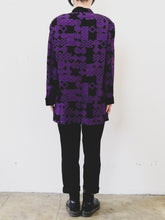 Load image into Gallery viewer, The 80s purple blouson
