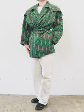 Load image into Gallery viewer, The green sea shell pattern jacket
