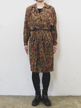 Load image into Gallery viewer, The 80s designer silk dress
