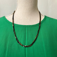 Load image into Gallery viewer, The gold/black multi chain necklace
