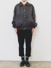 Load image into Gallery viewer, The grey metallic lurex fringe jacket
