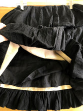 Load image into Gallery viewer, The tiered short black skirt
